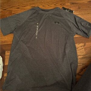 Under Armour Men's Charcoal Short Sleeve Tee